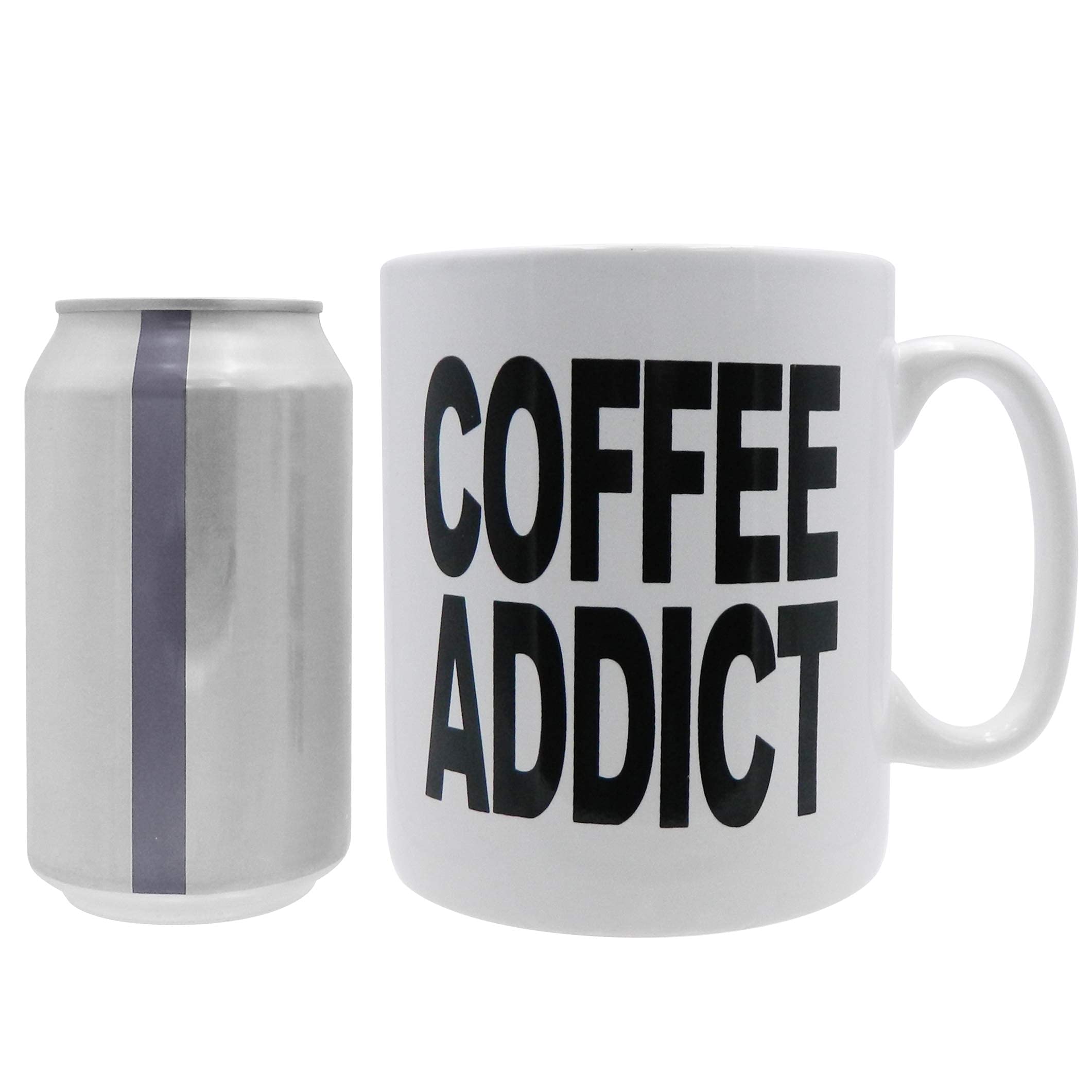 Rockin Mug BIG Coffee Mug oversize Huge 28 ounces Mega Size Cup, Extra Large for Big drinks, Office desk decor novelty Gift Coffee Lovers XL Coffee Mug, Secret Santa (ME & MY BIG MUG)