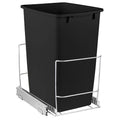 HOLDN' STORAGE Pull Out Trash Can - Heavy Duty 7 Gallon Under Cabinet Solution | Chrome Finish, Lifetime Warranty