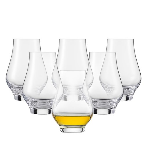 SCHOTT ZWIESEL Bar Special Whiskey Nosing Tumbler (Set of 6), Special Nosing Glass for Whiskey, Dishwasher-Safe Tritan Crystal Glasses, Made in Germany (11 Ounce)