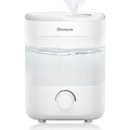 SimerSure Top Fill Humidifier, 2L Water Tank for Bedroom, 28H Long Lasting White Air Humidifier for Large Room, Ultra Quiet 25dB Cool Mist for Baby, Plants, Office, Easy to Clean & Fill