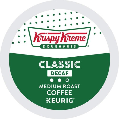 Krispy Kreme Classic Decaf Medium Roast Coffee K-Cups (96 Count)