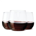 TOSSWARE POP 12oz Vino Jr Set of 48, Premium Quality, Recyclable, Unbreakable & Crystal Clear Plastic, Cocktail, 48 Count (Pack of 1), Whiskey Glasses