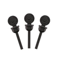 StixToGo Beverage Plugs - Leak Prevention Coffee Accessory for Hot Drinks, Disposable Coffee Stoppers, Fits Standard Lids - Black, 2", Pack of 400