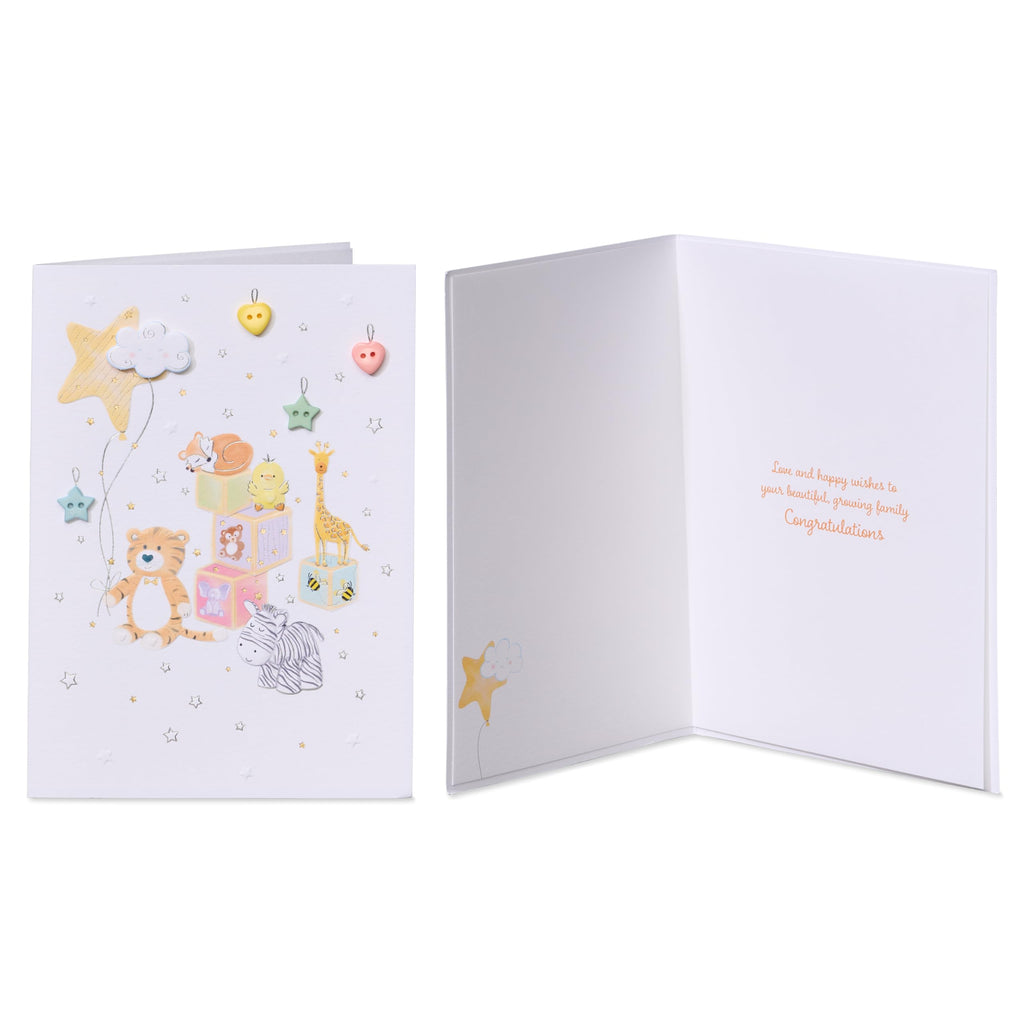 Papyrus Baby Shower Card Assortment with Decorative Box, 6-count - Designed by Turnowsky
