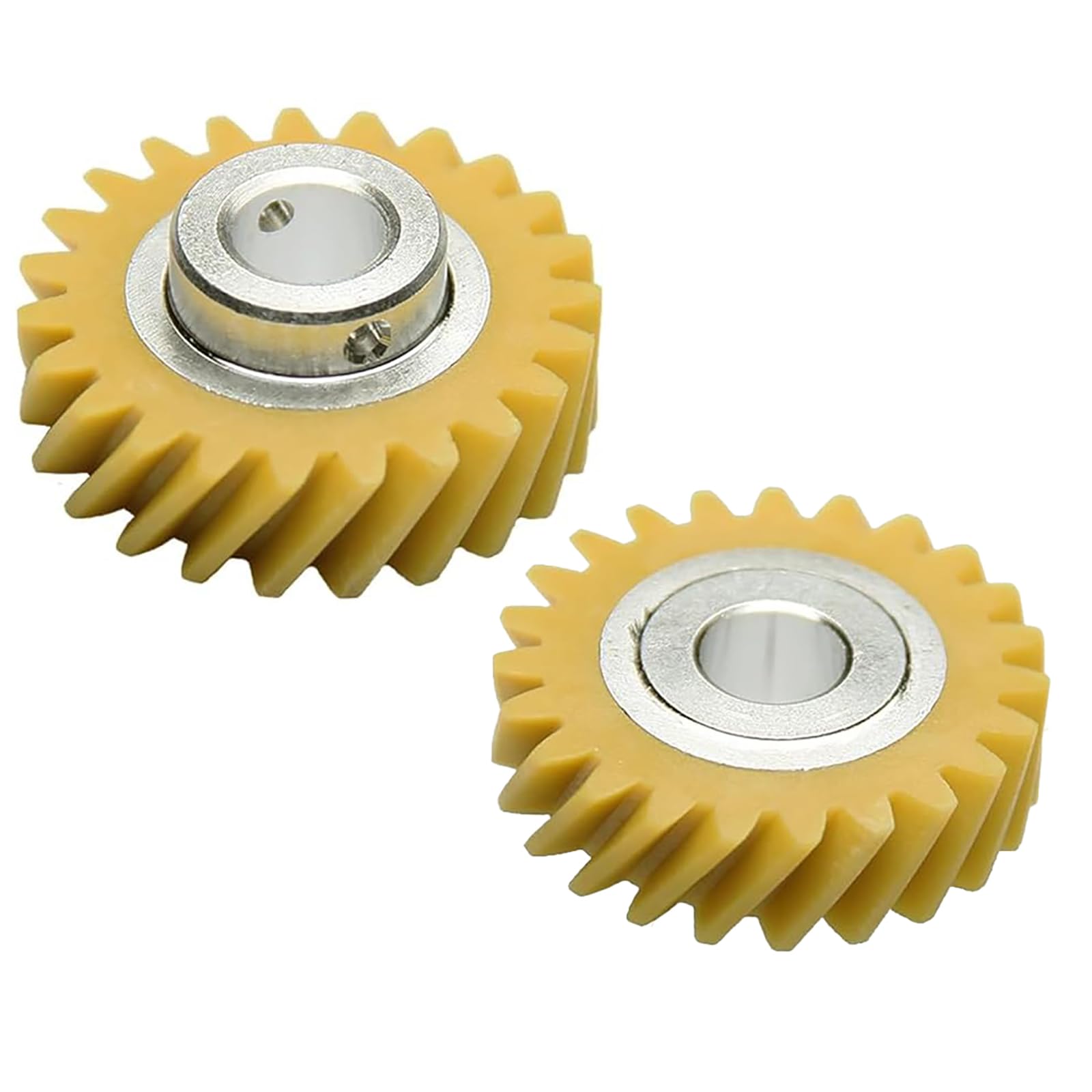 (2/Pack) W10112253 Mixer Worm Gear Compatible with Whirlpool & KitchenAid Mixers Gear Replace Parts 4162897 4169830 AP4295669 PS11748374 4161531 WPW10112253