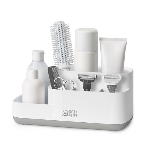 Joseph Joseph EasyStore Bathroom Storage Countertop Organizer Caddy , Gray