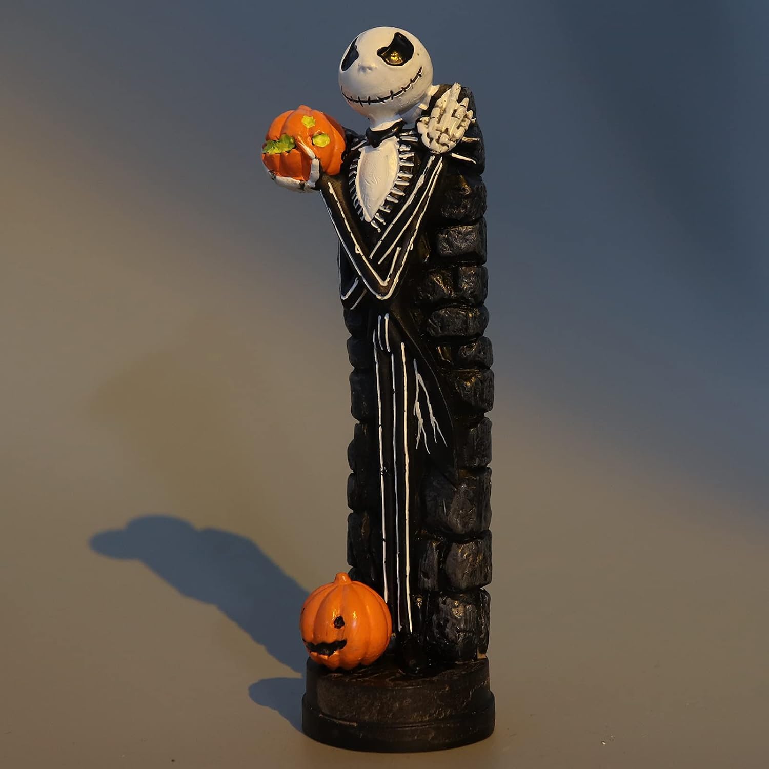 Nightmare Before Christmas Figurines Set - Jack Skellington & Sally Halloween Statues | Home Decor Gift