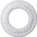 Ekena Millwork 13 1/4"OD x 7 1/8"ID x 7/8"P Salem Ceiling Medallion (Fits Canopies up to 7 1/8")