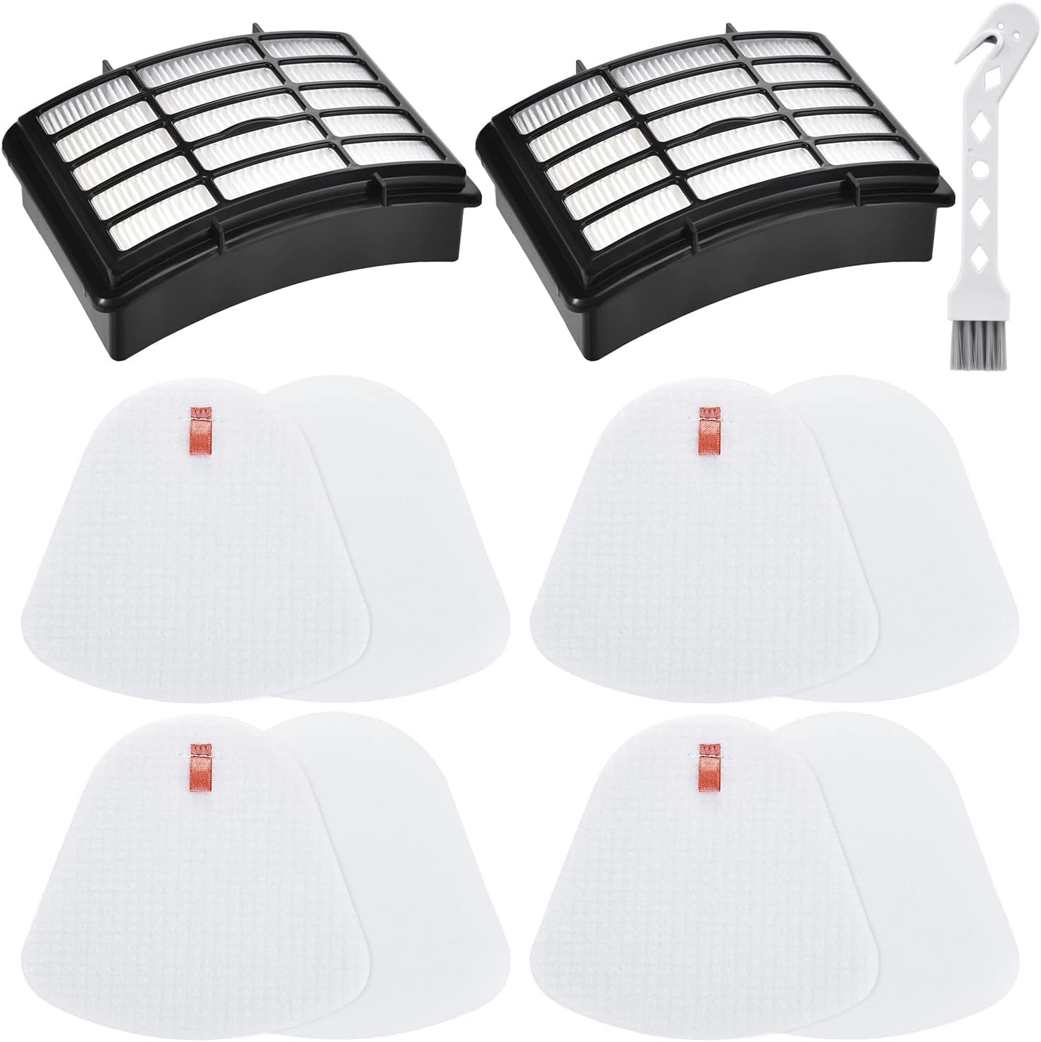 Shark Navigator Lift-Away Vacuum Filters - 2 HEPA + 4 Foam & Felt Replacement Set | Compatible with NV350 Series