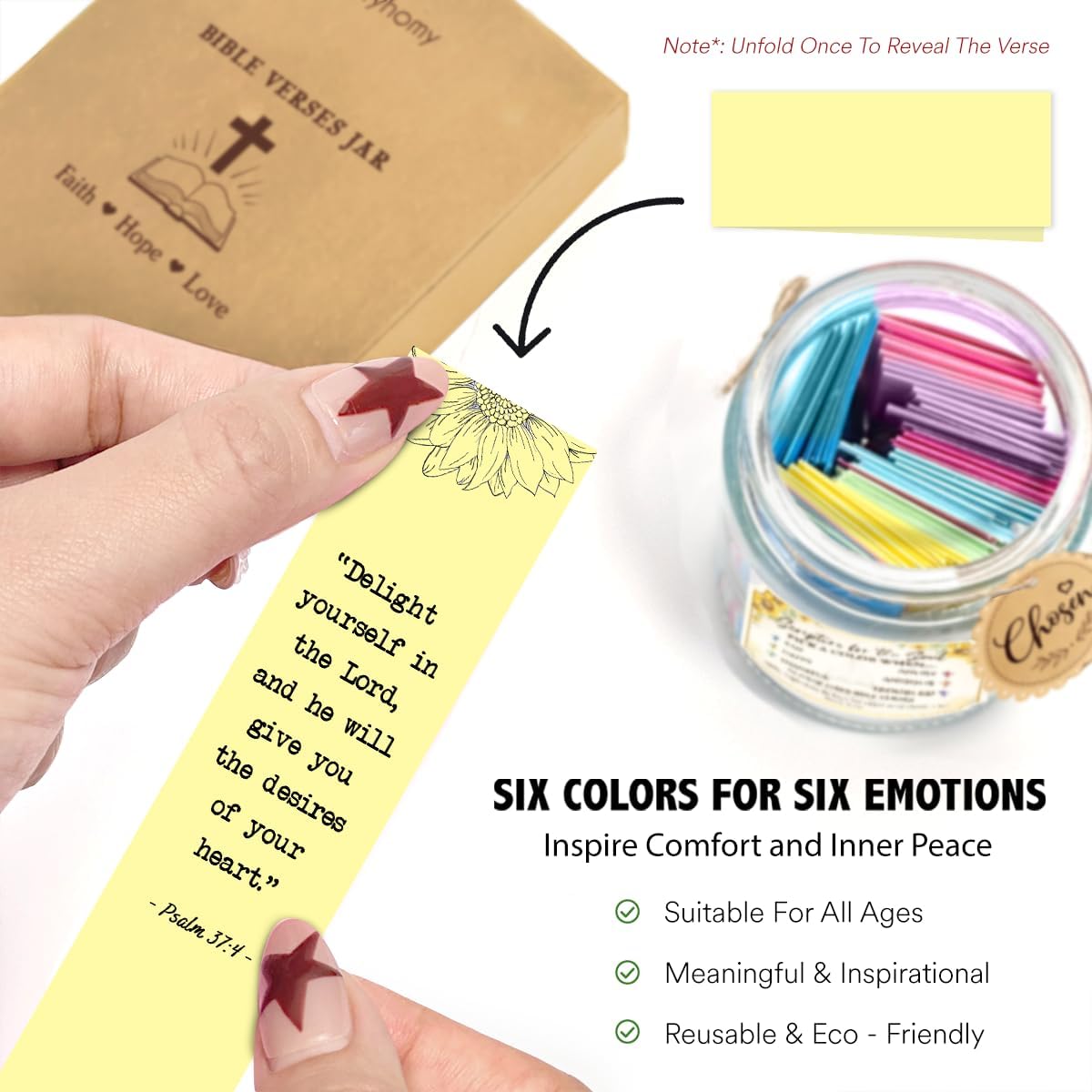 Regine Switzerland Inspirational Bible Verse Jar - Meaningful Christian Gift for Moms | Perfect for Birthdays & Special Occasions