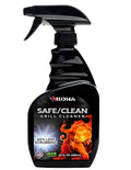 Kona Safe/Clean Grill Cleaner Spray - Now 40% More Cleaning Power, Heavy Duty No-Drip Gel, Eco-Friendly, Food Safe, BBQ Grate Degreaser, Biodegradable, Made in Michigan USA - 23oz