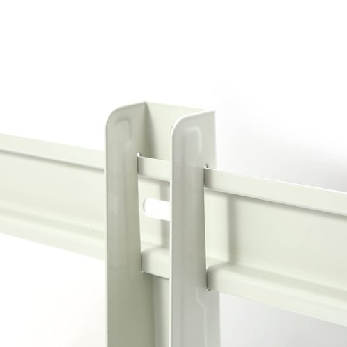 Arouyuki Outdoor Wall Mounting Bracket for Ductless Mini Split Air Conditioner Heat Pump Systems, Compressors & HVAC Systems, Heavy Duty, Universal, White, Galvanized Steel