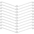 10 PCS Recessed Lighting Spring Clips Recessed Lighting Trims, Stainless Steel Torsion Spring Clip Metal Recesseding Light Clips Lamp Retaining Light Covers Trims for Recesseding Lightings Accessories