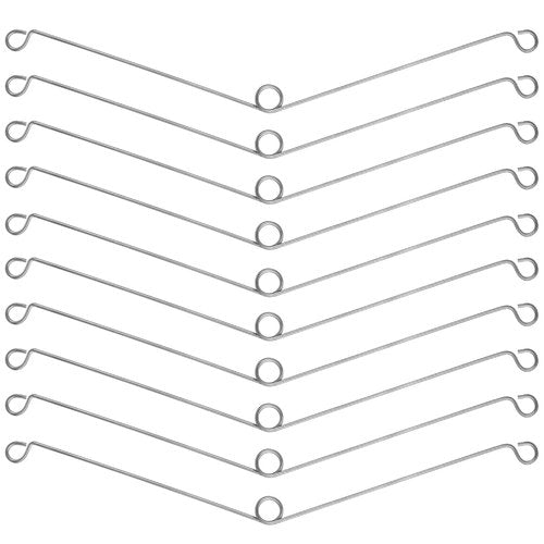 10 PCS Recessed Lighting Spring Clips Recessed Lighting Trims, Stainless Steel Torsion Spring Clip Metal Recesseding Light Clips Lamp Retaining Light Covers Trims for Recesseding Lightings Accessories