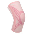 Knee Brace with Side Stabilizers Compression Knee Support for Women and Men Knee Sleeves for Running, Arthritis, Ligament Damage, Meniscus Tear, Joint Pain Relief, ACL (Pink, XL)