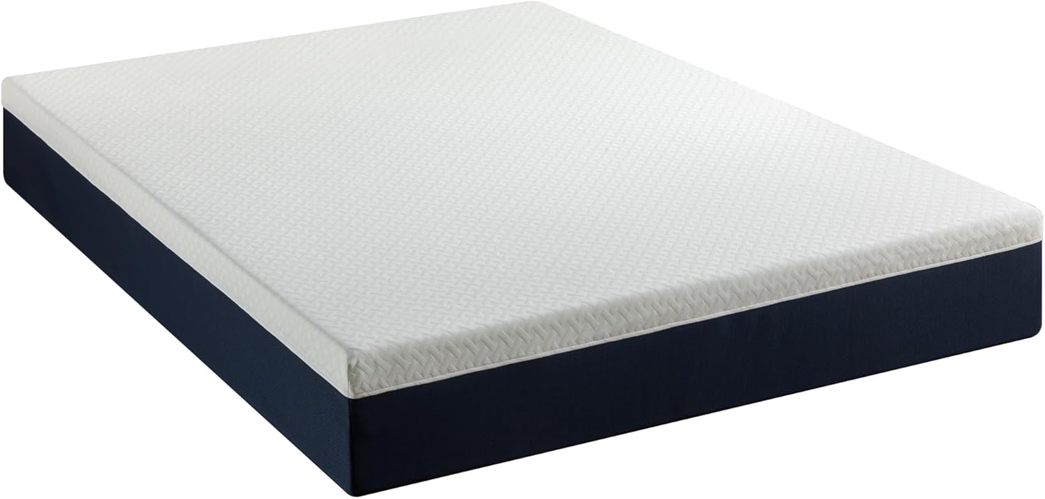 ZINUS 10 Inch Queen Cooling Comfort Hybrid Mattress - Medium Firm, Fiberglass Free, Motion Isolation
