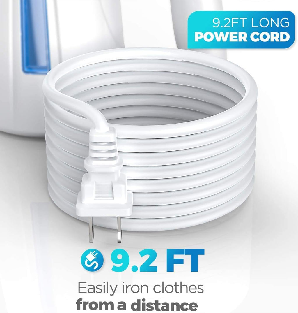 OGHom Handheld Clothing Steamer - 700W Portable Travel Iron with 240ml Capacity (Blue)