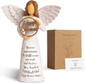 Retirement Gift for Woman, Happy Retirement Gifts for Women Men Teacher Nurse Friend Coworker, Goodbye Farewell Retired Gifts, 6" Retirement Angel Figurine