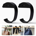 Gelobo 2 PCS Purse Hook for Table Heavy Duty, Bag Hanger for Table, Classroom, Office, Travel, Multi-Use Portable Bag Hook for Desk, Headphone, Key, Backpack, Office Table Accessories