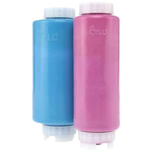 Creative Mark Cylo FIFO Squeeze Bottle -Empty - 24 Pack - 20 oz. Inverted Squeeze Bottle with Air-Tight Non-Drip Silicone Valve; Acrylic Paint, Sauce & Condiment Bottles for Painters and Food Industry