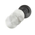 4-Pack 53mm Espresso Puck Screen & Cleaning Blind Disk Set, Compatible with Ninja Luxe Cafe & Breville 54mm Portafilter, 316 Stainless Steel (3x 0.2mm Screen, 1x Blind Disk)