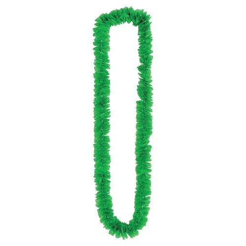 Beistle Soft-Twist St. Patrick’s Day Poly Leis – 144 Pack, Green Twisted Plastic Leis, Lightweight Festive Neckwear for Irish Celebrations, New Year’s Eve, & Themed Events, 36"