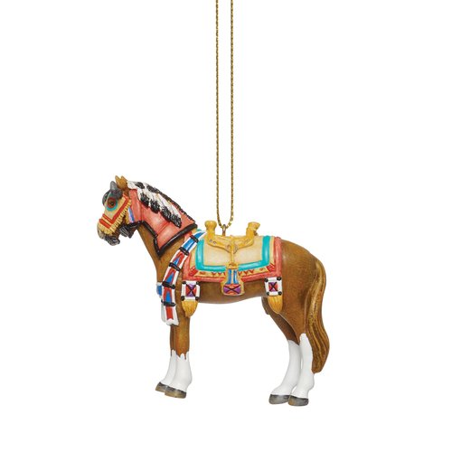 Enesco The Trail of Painted Ponies Buffalo Medicine Hanging Ornament, 2.4 Inch, Multicolor