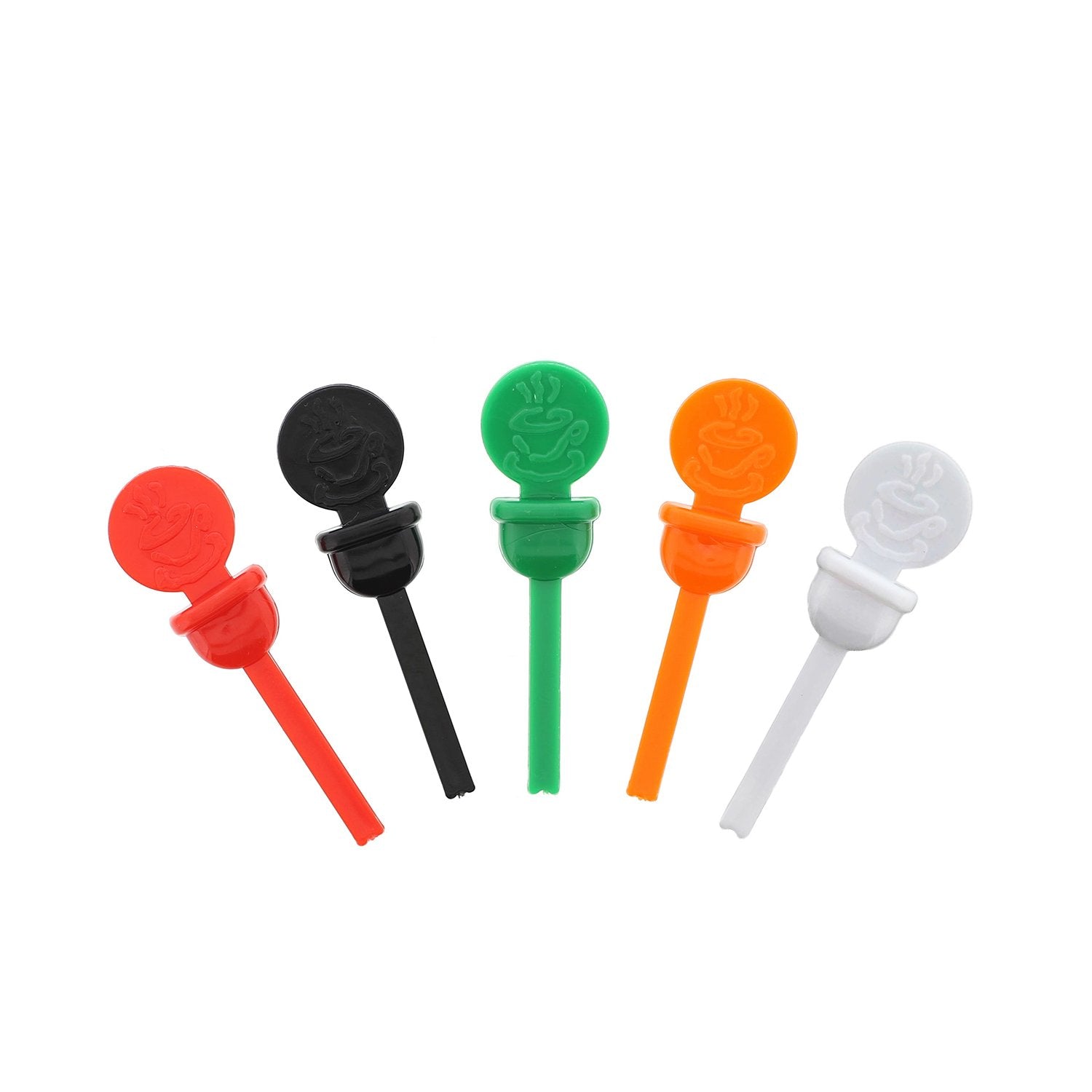 StixToGo Beverage Plugs - Leak Prevention Coffee Accessory for Hot Drinks, Disposable Coffee Stoppers, Fits Standard Lids - Black, 2", Pack of 400