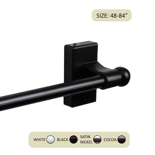 Rod Dessyne Magnetic Rod 7/16 inch 48-84 inch - Black