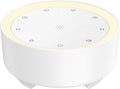 Kipcush White Noise Machine - 20 Soothing Sounds, Dimmable Night Light, USB Powered | Sleep Better Tonight