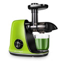 CIRAGO Horizontal Cold Press Juicer, Two Speed Adjustments, Slow Masticating Juicer Extractor, Easy to Clean, Silent Motor, Suitable for Vegetables and Fruits, BPA Free (Green)