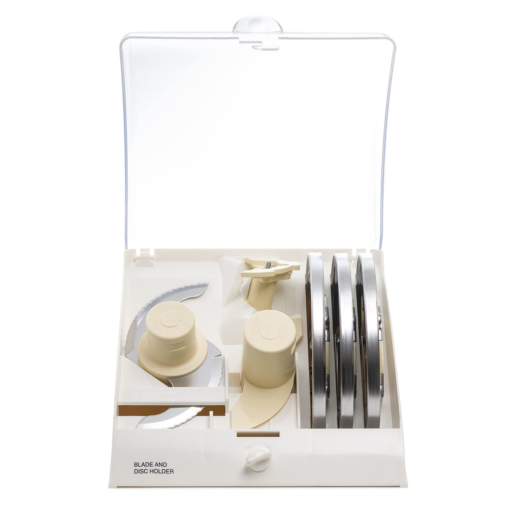 Cutting Blade and Disc Holder Storage for Cuisinart Food Processor Accessories BDH-2 (fits blades for DFP-11, DFP-14, DLC-10C, DLC-10S, DLC-10SY, DLC-10SYP1, DLC-2011, DLC-2014, DLC-8S and DLC-8SY)