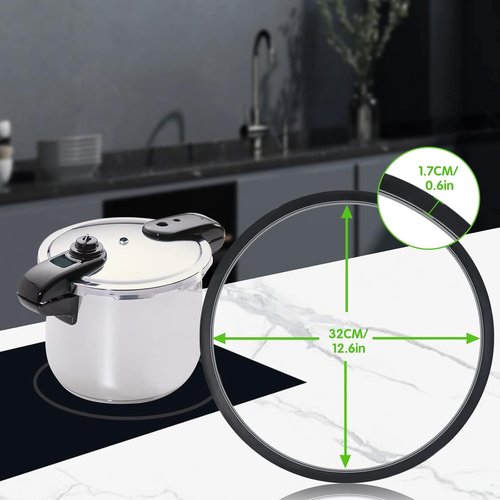 Mirro Pressure Canner Gasket S-9882 Fits for Mirro 12/16/22QT Model M-0512 / M-0522 / M-0312 / M-0406 / M-0416 / M-0526 / M-0622