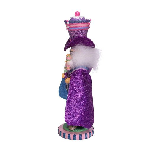 Kurt S. Adler 15-Inch Hollywood Sugar Plum Drosselmeyer Nutcracker, Multicolor
