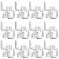 HASMX Cord Handle Hook Set for Eureka Sanitaire 53574 Upright Vacuum, Vacuum Cord Clip Beige (12-Pack)