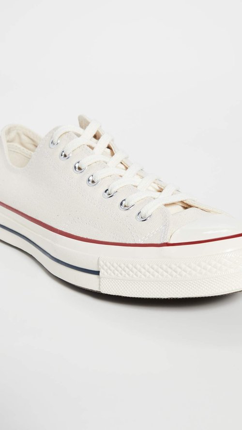 Converse Unisex All Star 70s Oxford Unisex Sneakers, Parchment, 13.5 US Women/11.5 US Men