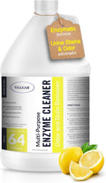GELEAN Multi-Purpose Probiotic Enzyme Cleaner, (128 oz, Citrus) - Pet Stain and Odor Remover - Concentrated - Professional & Home Strength Drains, Floors, Bathrooms, Toilets Trash Can, Made in USA