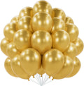PartyWoo Gold Balloons - 101pcs 12-Inch Gold Latex Helium Balloons for Celebrations & Events