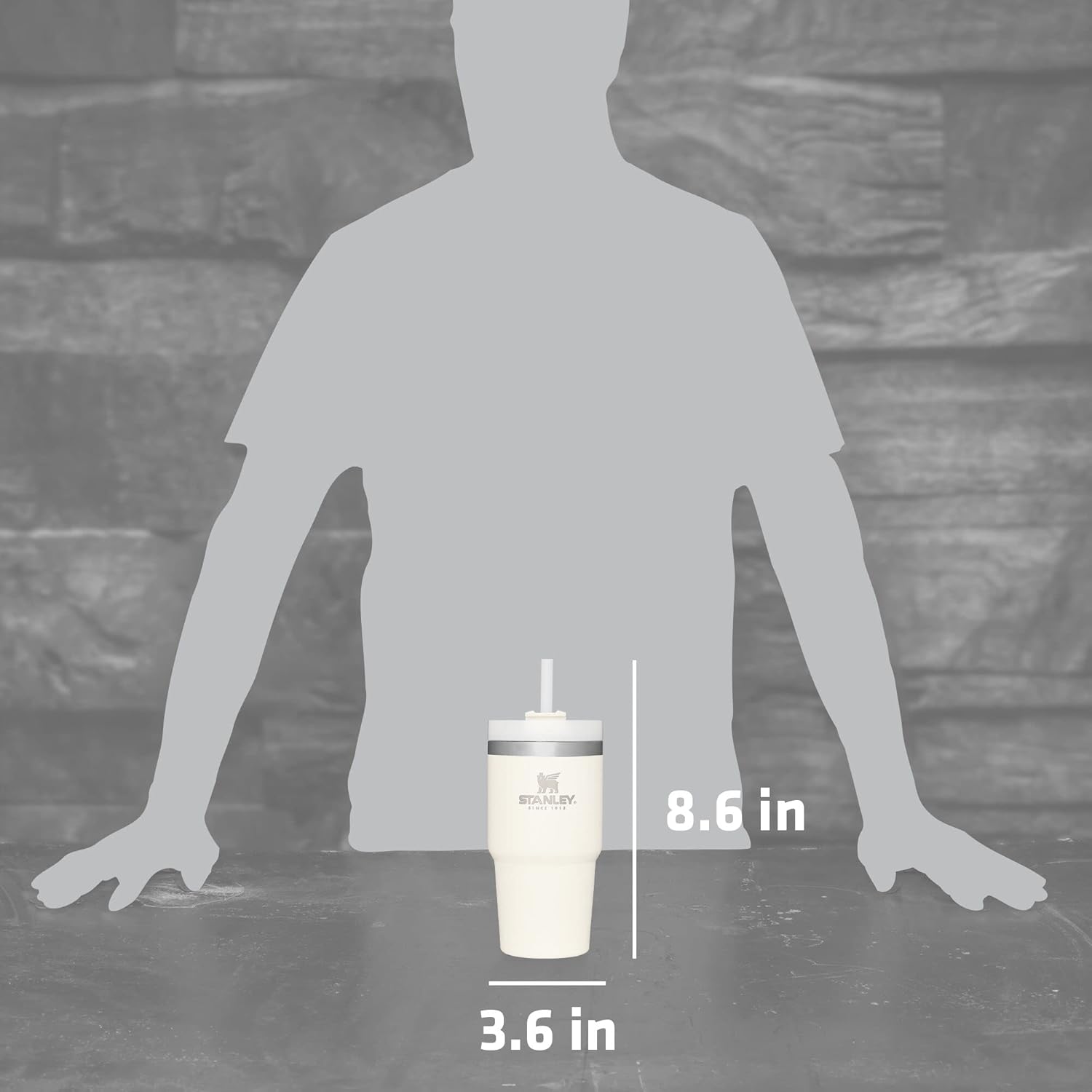 Stanley Quencher H2.0 Tumbler - Stainless Steel Vacuum Insulated with Lid & Straw | Perfect for Water, Iced Tea & Coffee