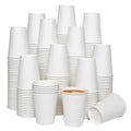 JOLLY CHEF 1000 Pack Disposable Paper Coffee Cups 12 oz Hot Beverage Cups for Party, Office, Home, Travel and More