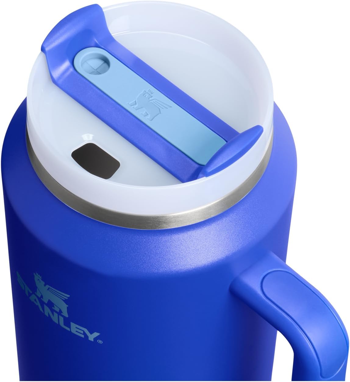 STANLEY Quencher H2.0 Tumbler - 64 oz Insulated Stainless Steel with Handle & Straw | BPA-Free Cobalt