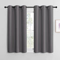 NICETOWN Blackout Curtains - Thermal Insulated Drapery Panels | Gray, 42 x 50 Inches (Two Panels)