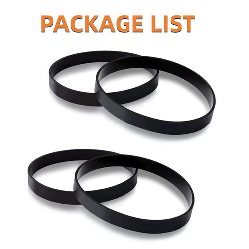 JEDELEOS Replacement Belts for Bissell Style 7/9/10 P/N 3031120 Powerforce Helix Cleanview Powerlifter Swivel Rewind Pet Vacuum Cleaners, Replace Parts 2031093 3031123 32074 1604129 BR-1007, Pack of 4