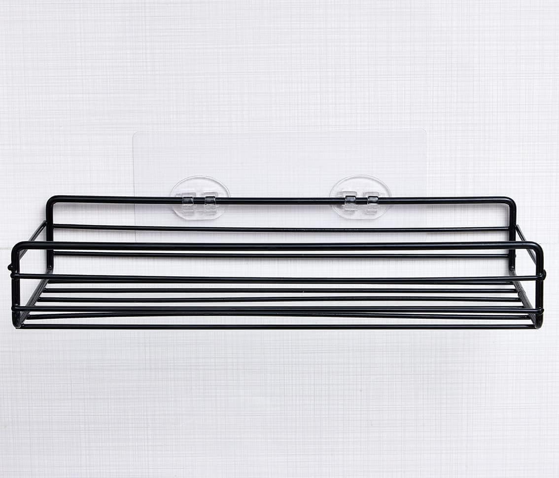 Skiennix Shower Caddy Adhesive Replacement - Heavy-Duty Sticky Wall Organizer | 4PCS Shower Shelves