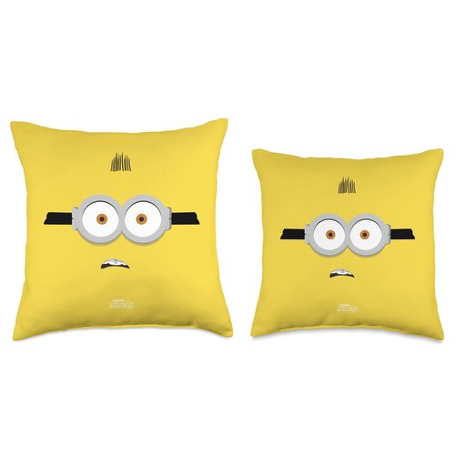 Minions Otto Big Face Halloween costume Throw Pillow
