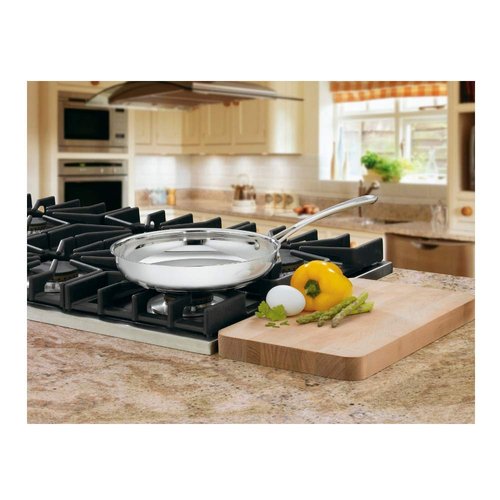Cuisinart 422-24 Contour Stainless 10-Inch Open Skillet