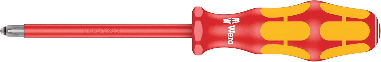 Wera Kraftform Plus Insulated Screwdriver Set - 6-Piece Professional Tool Kit for Electricians