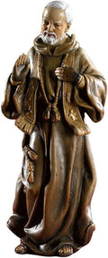 Avalon Gallery Bellavista Mini Saints Statue - 4-Inch Saint Pio Figurine in Gift Box