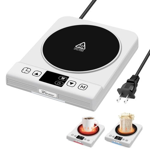 2 in 1 Sourdough Starter Warmer Mat - Upgrade Warming Heating Sour Dough Starter Pad 24H Timer 1°F Thermostat Control(70-100°F) & Coffee Heater(110-180°F), Fit Jar Up to 40oz, Perfect for Home Backing