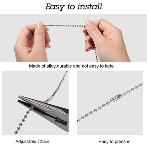 Honoson 4 Pieces Nautical Ceiling Fan Pull Chain Extender Vintage Anchor and Wheel with 14 Inches Fan Pull Chain Extender for Bathroom Toilet Light Ceiling Light(Silver)